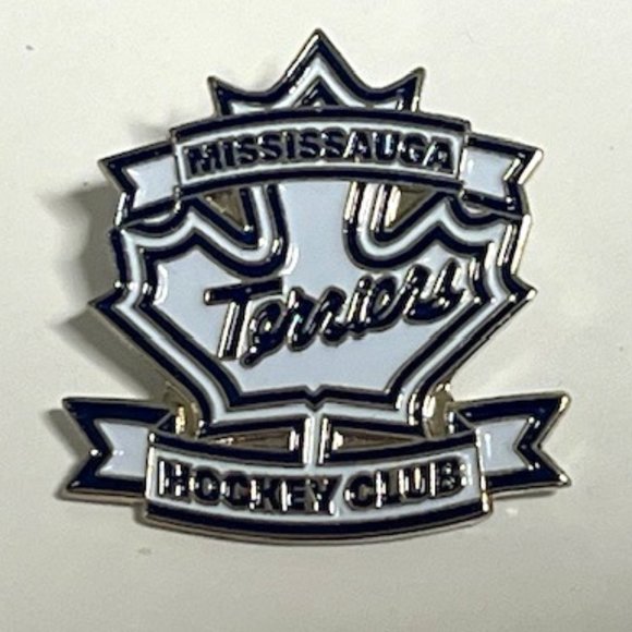 Terriers Mississauga Youth Hockey Club Lapel Hat Pin 1" - Picture 1 of 8